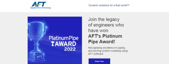 Enter A Project For A AFT Platinum Pipeline Award