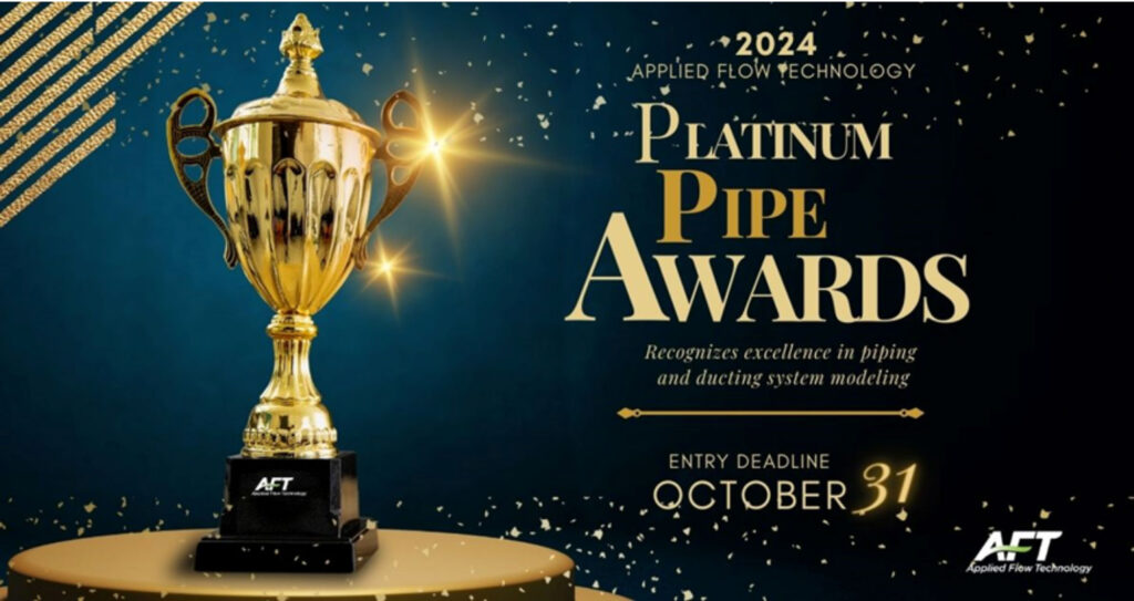 The Annual Platinum Pipe Award is Open for Entries – Enter by October 31