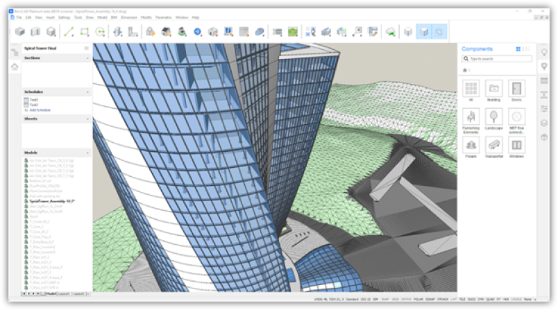 BricsCAD Offers A Familiar 2D & 3D CAD Interface​-Neon Infotech Engineering Solutions