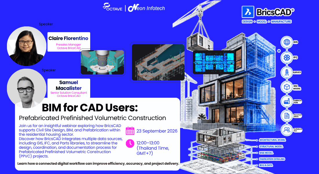 BIM for CAD users – Prefabricated prefinished volumetric construction